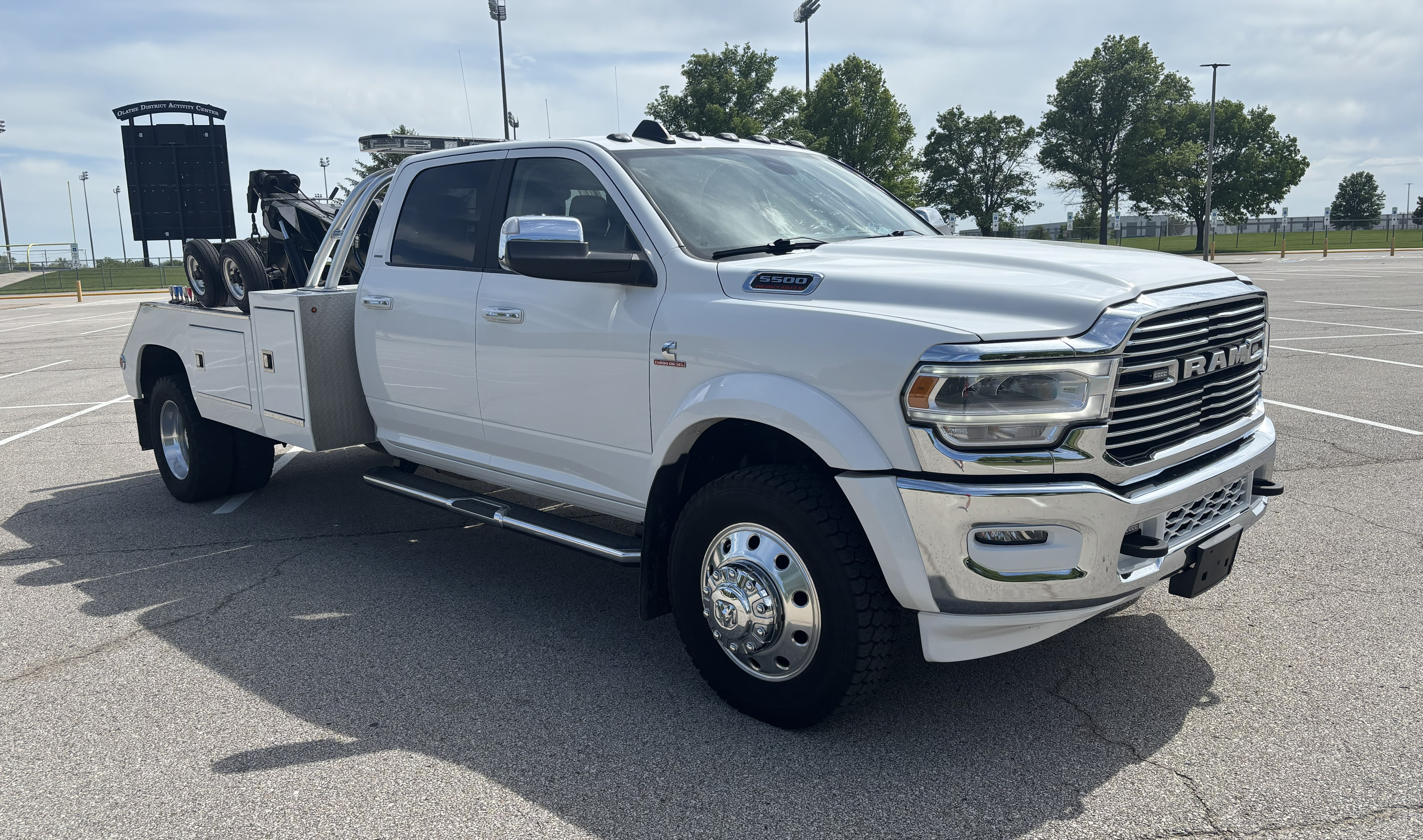 2021 Ram 5500 CC 4x4 Laramie White