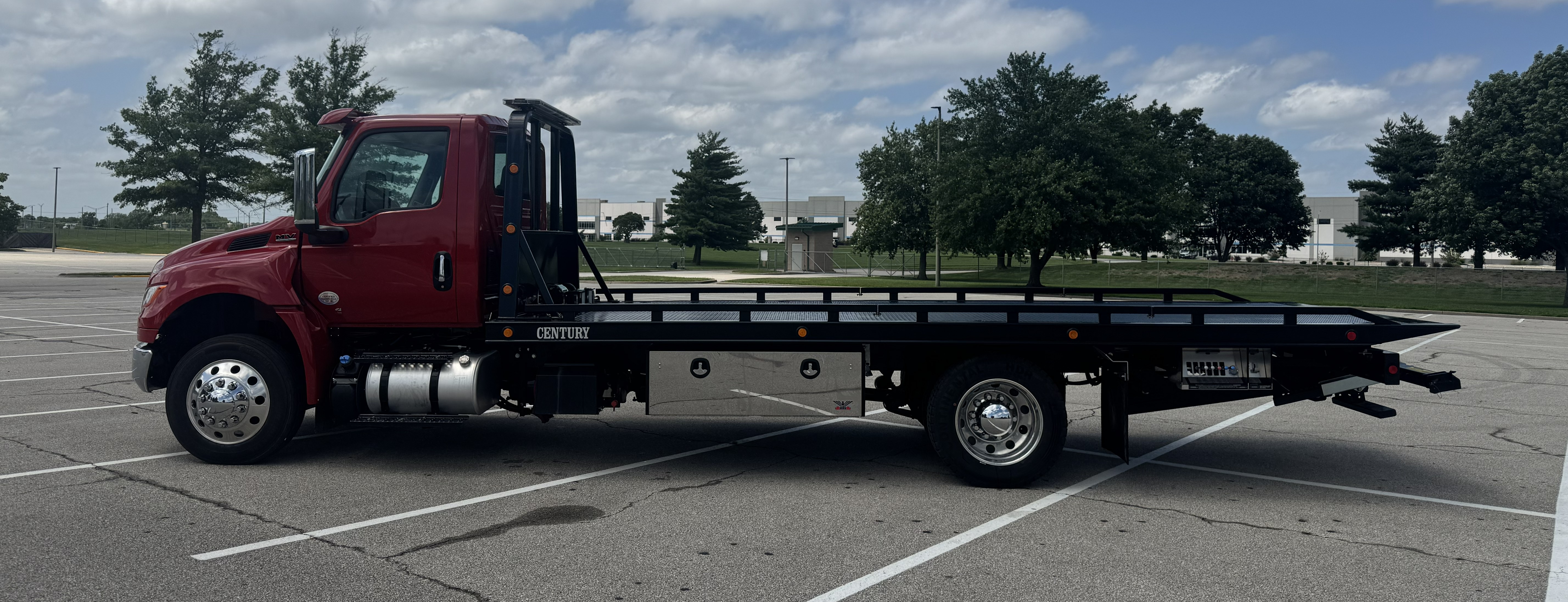 2025 International MV Red