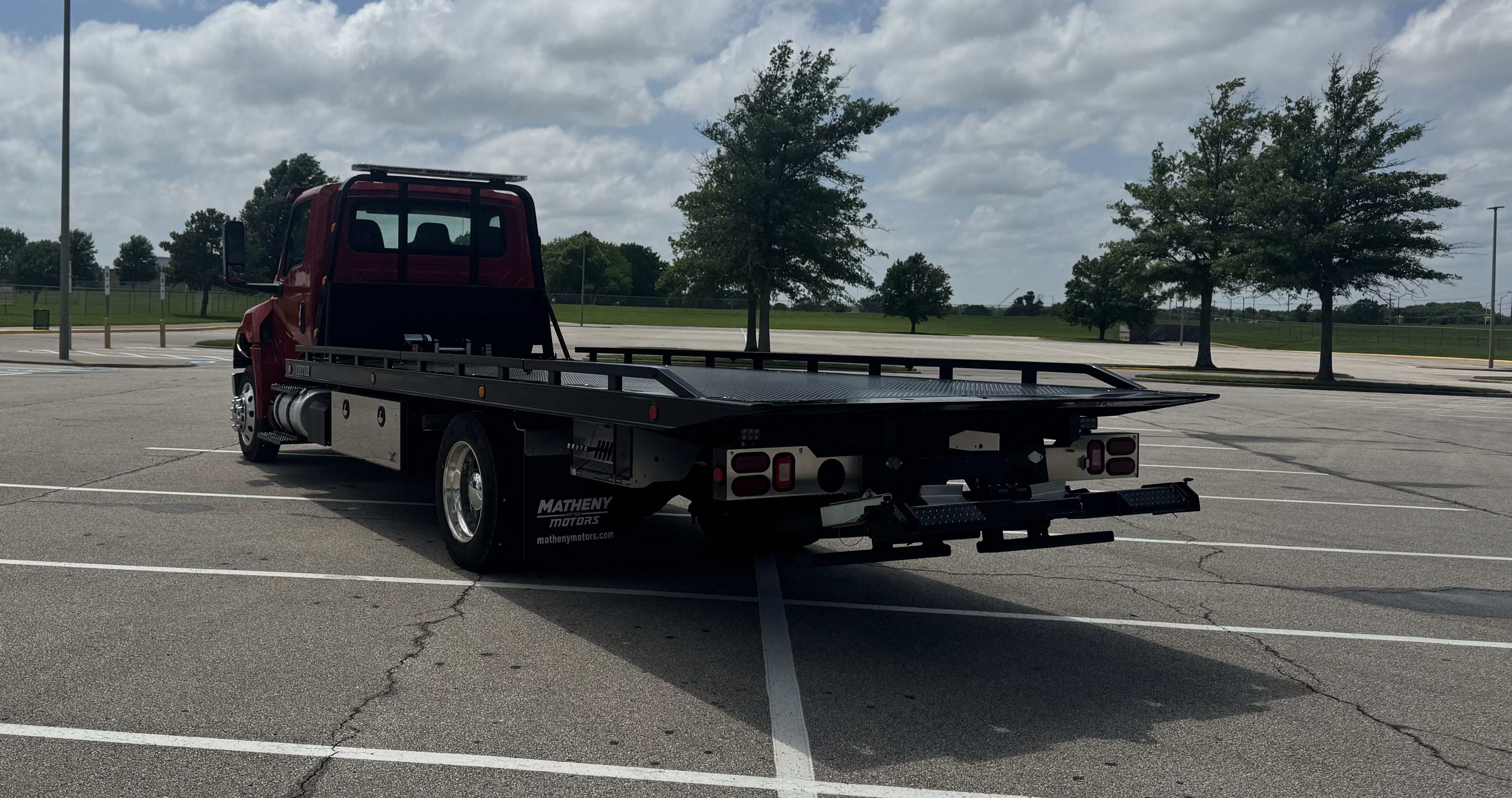 2025 International MV Red