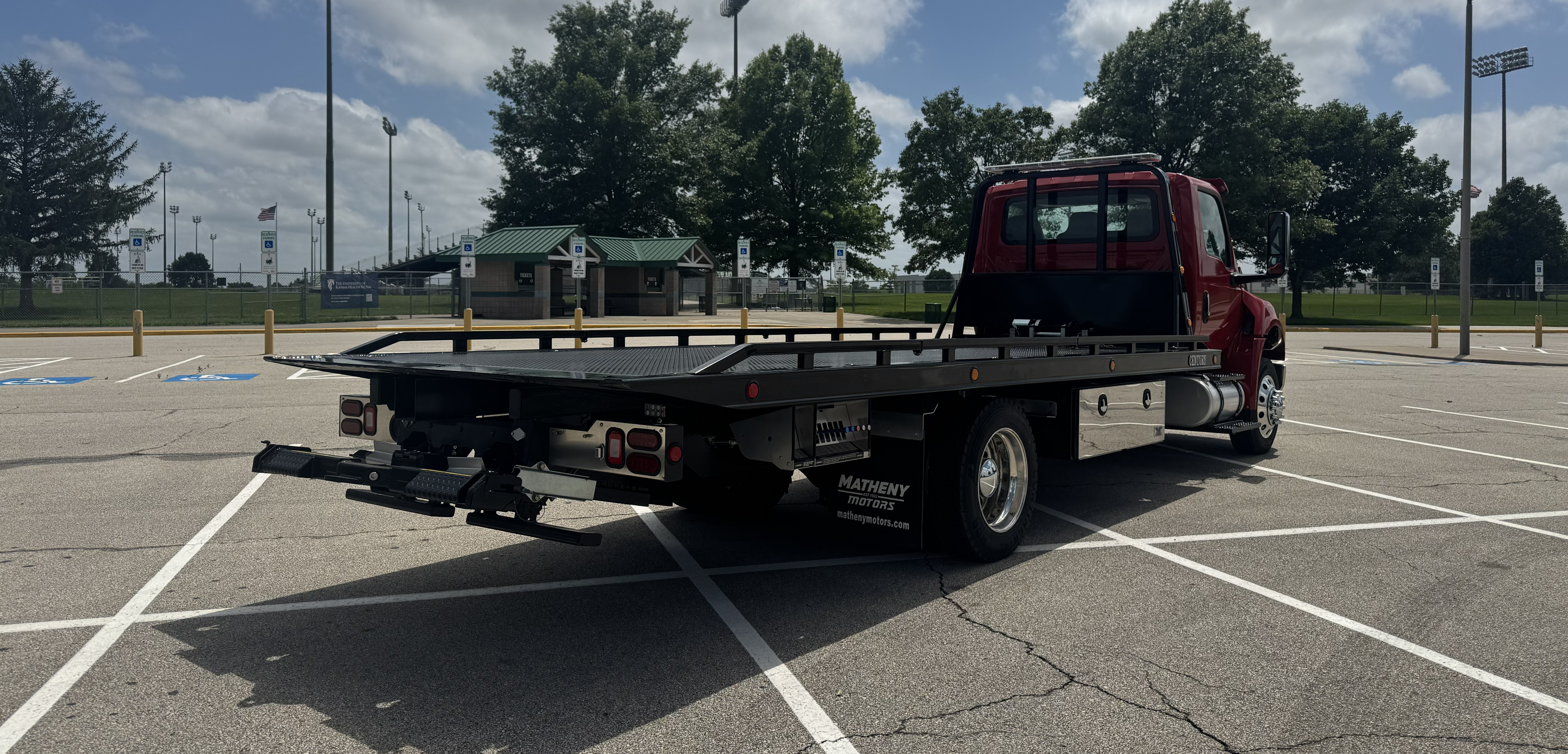 2025 International MV Red