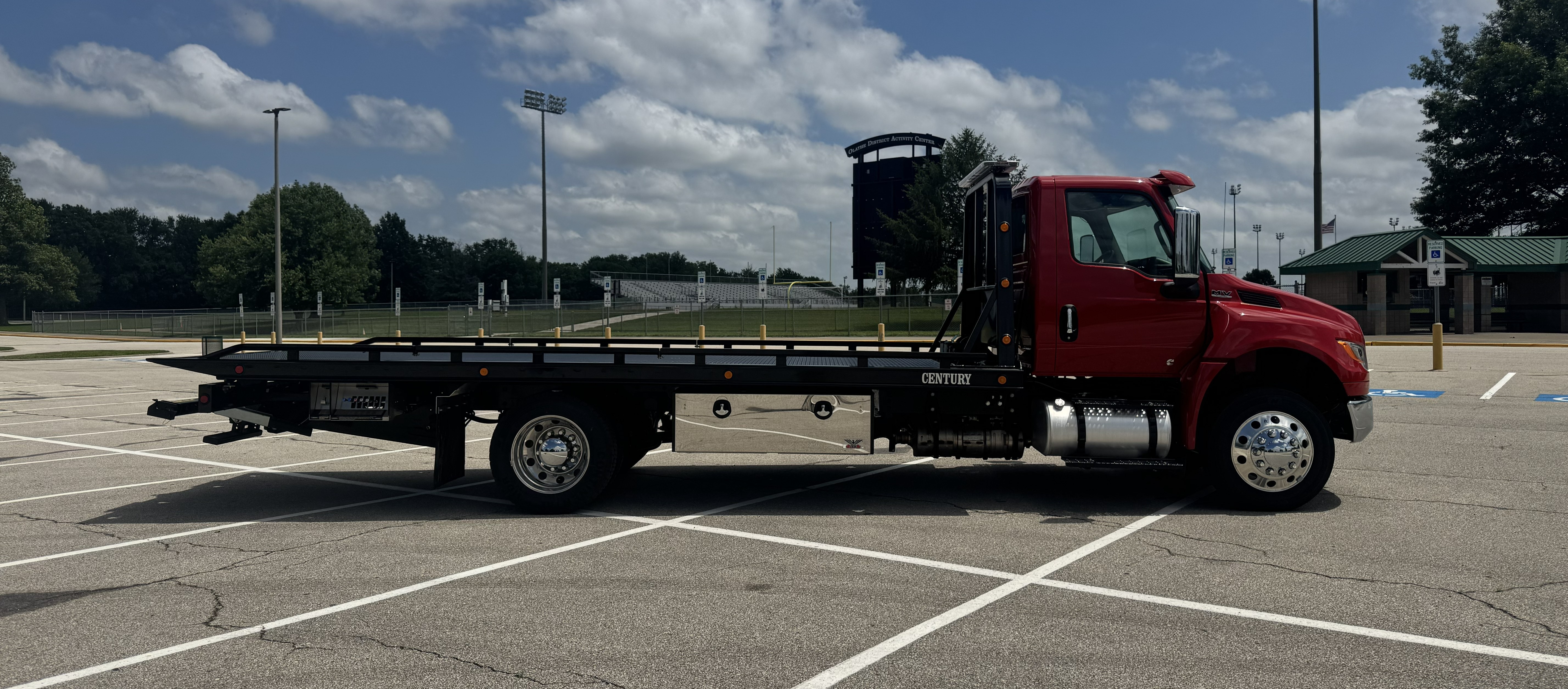2025 International MV Red
