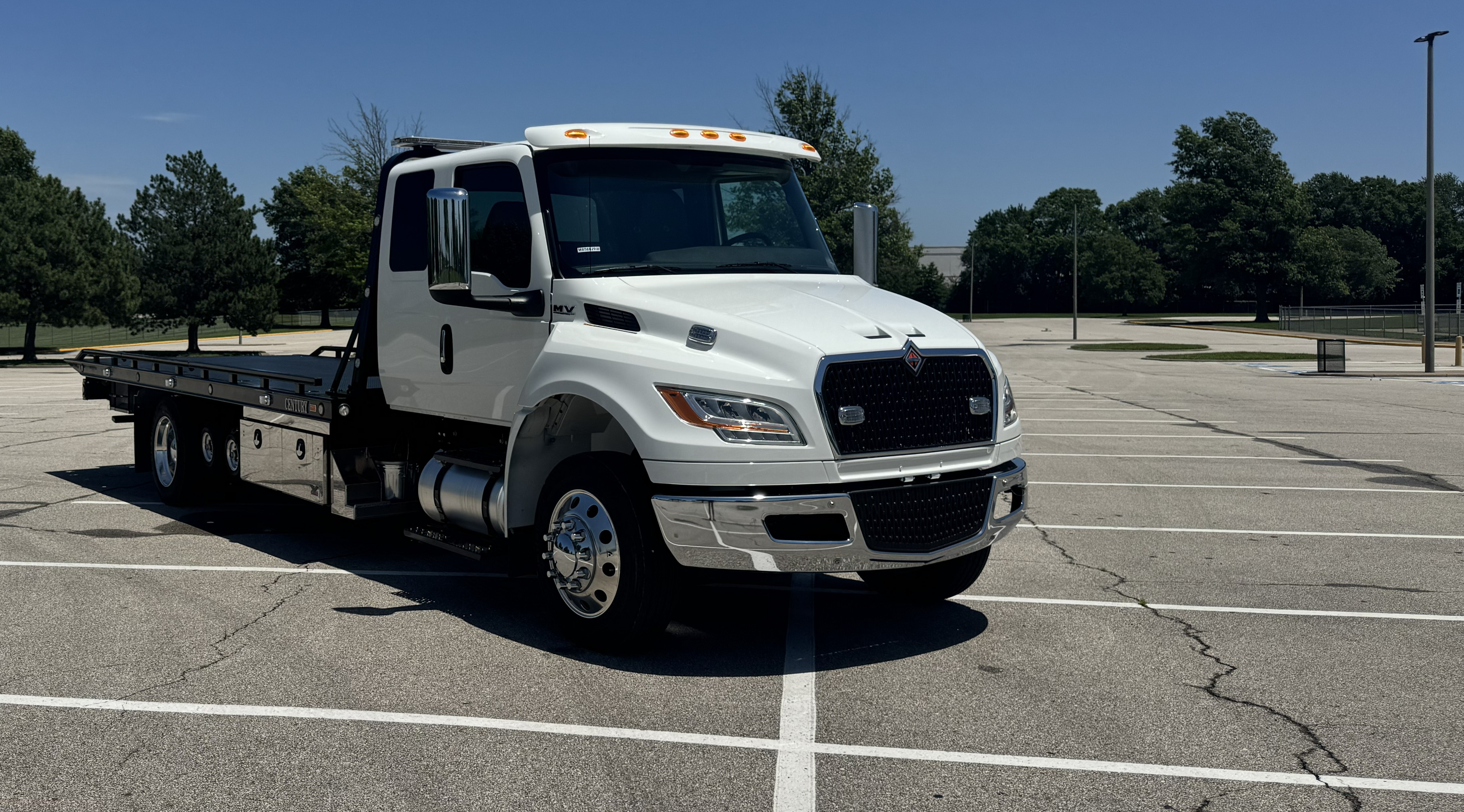 2025 International MV-X White