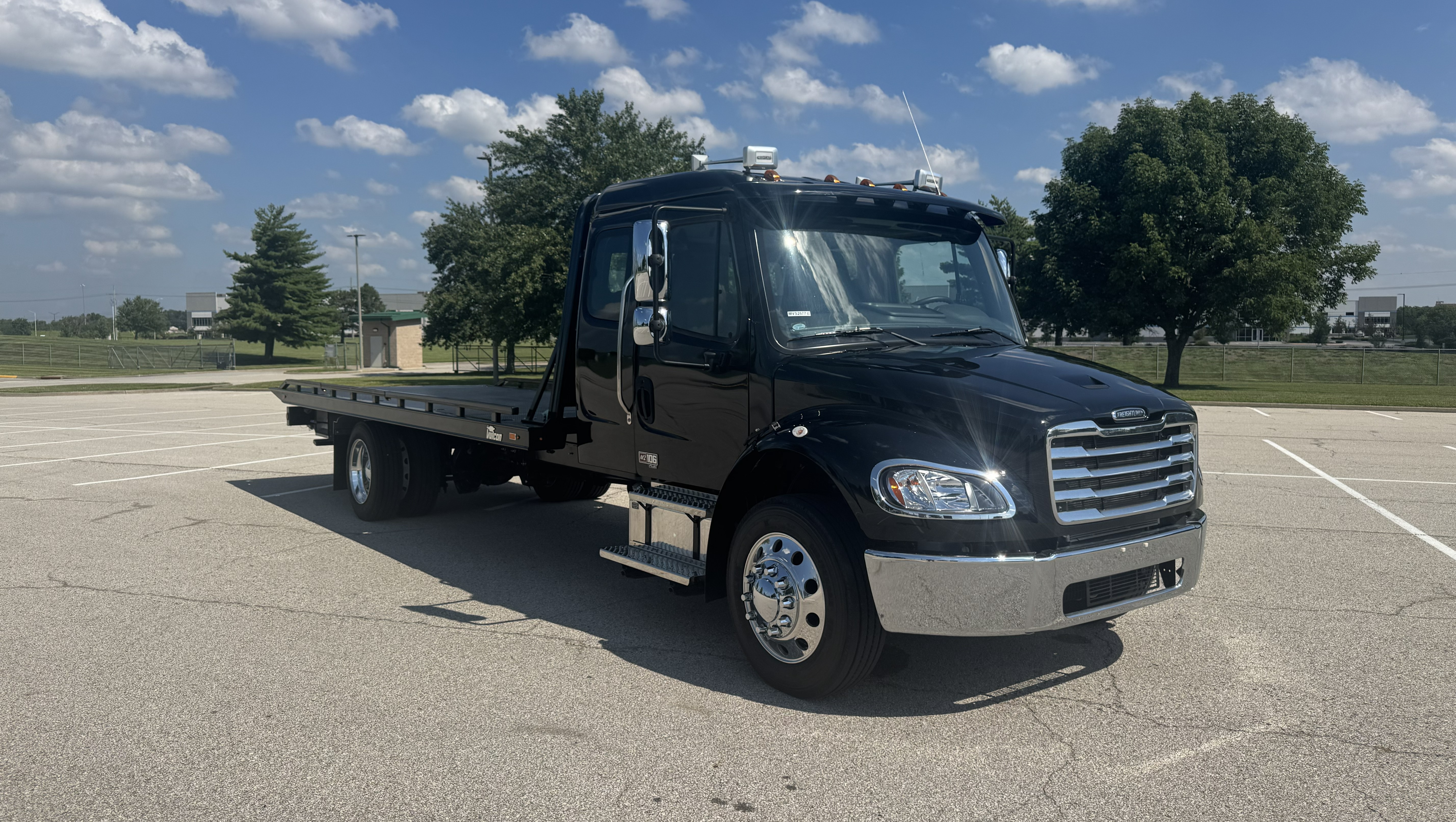 2025 Freightliner M2 Extended Cab Black