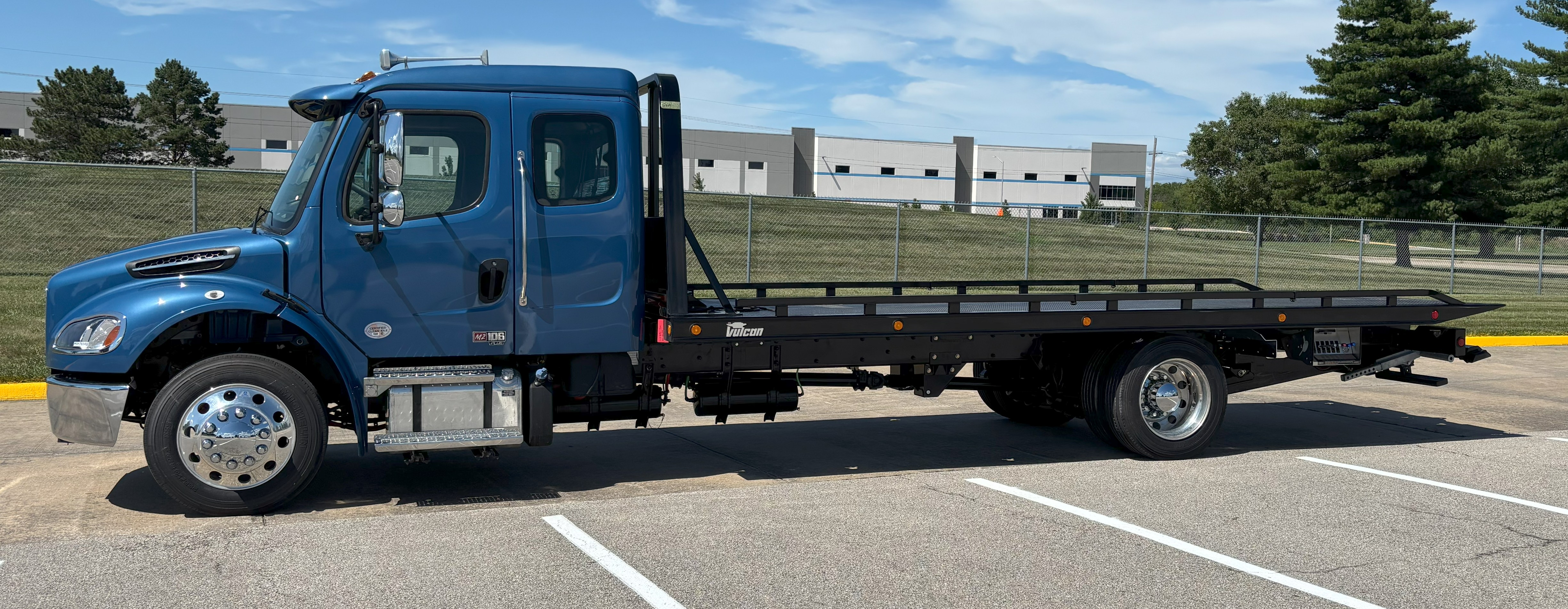 [2024 Freightliner M2 Extended Cab Blue]