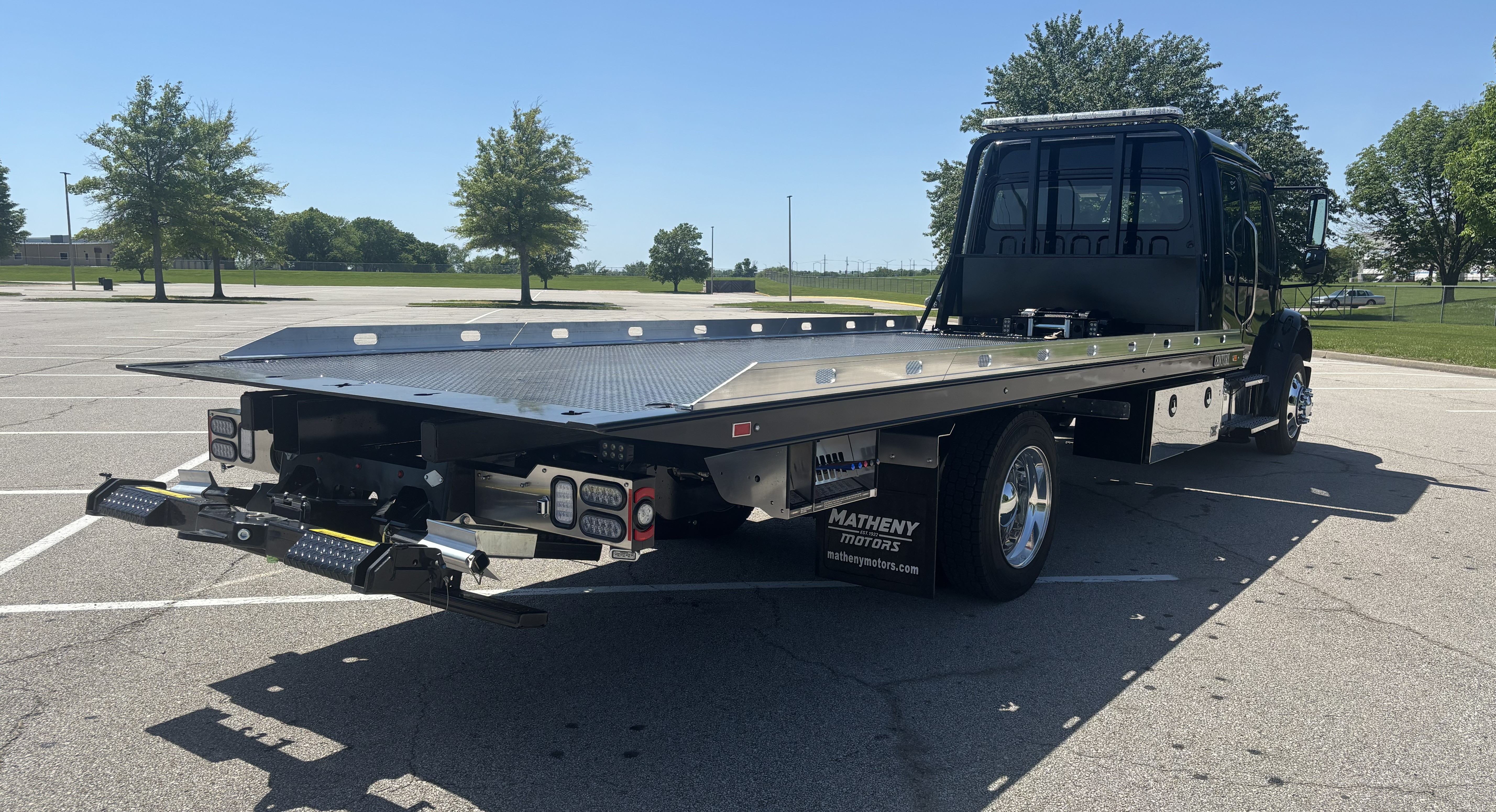 2025 Freightliner M2 Extended Cab Black